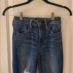 American Eagle high rise jeans